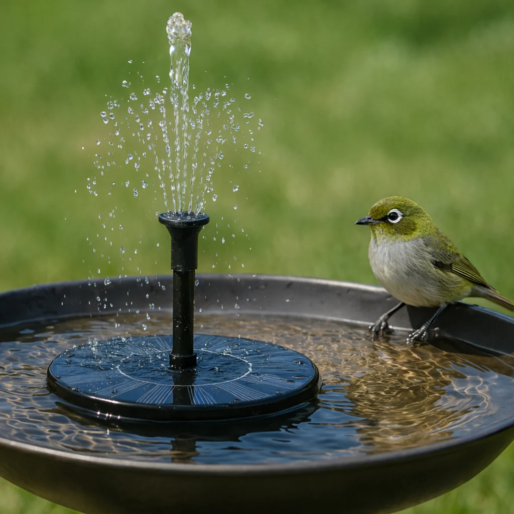 Solar Garden Fountain
