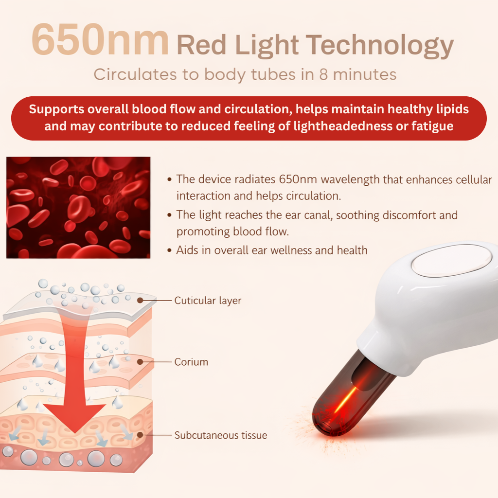 Red Light Ear Therapy
